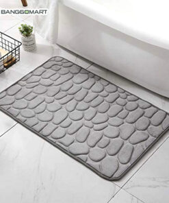 Cobblestone Embossed Super Water Absorbing Quick Drying Floor Mat