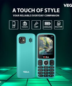Vega V30 Feature Button Mobile Phone 2500MAH Battery Strong Network Stylish Update Model