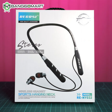 Regrsi RE-NY032 Wireless Neckband Bluetooth Earphone .