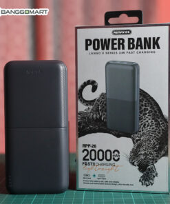 Remax RPP-26 20000mAh Powerbank 2 Inputs Type C Micro USB 2 Output USB Type C Fast Charging Power Bank for Smartphones