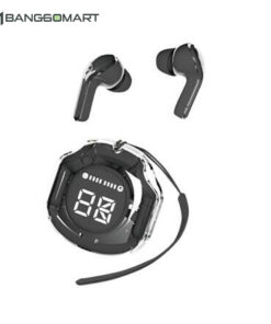 Ultrapods Pro True Wireless Earbuds with Display Transparent Design, Bluetooth 5.3 Waterproof.