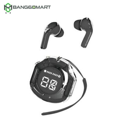 Ultrapods Pro True Wireless Earbuds with Display Transparent Design, Bluetooth 5.3 Waterproof.