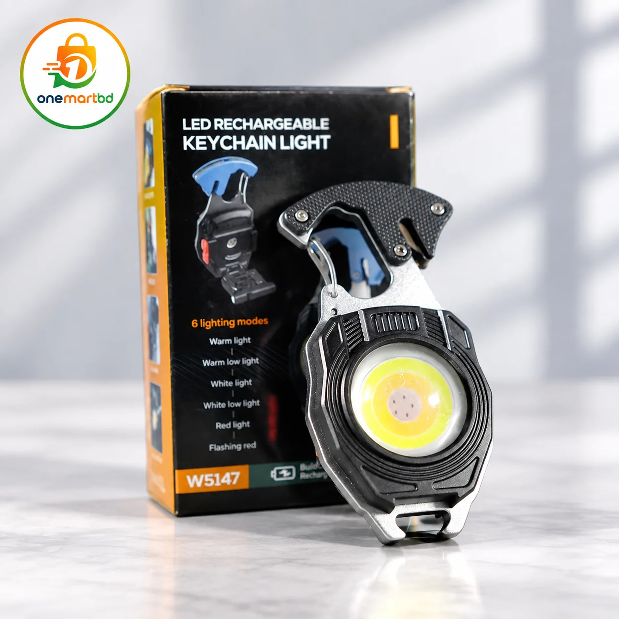 Led Rechargeable Key Chain Light