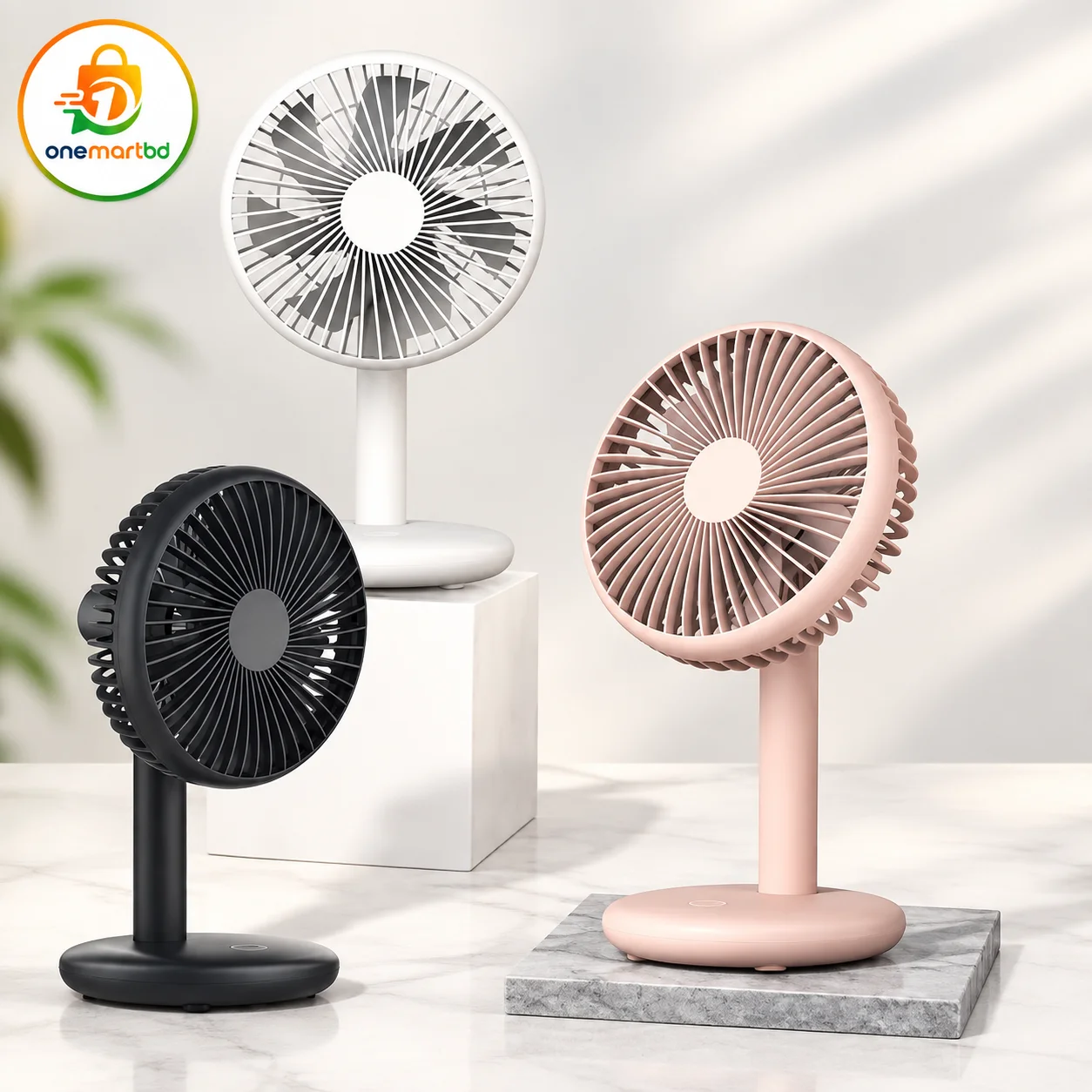 Rechargeable Desktop Table Fan