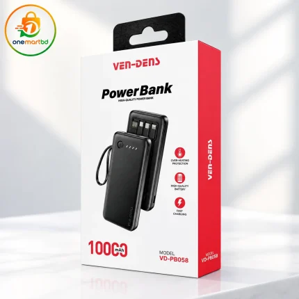 VEN DENS 10000mAh Fast Charging Power Bank